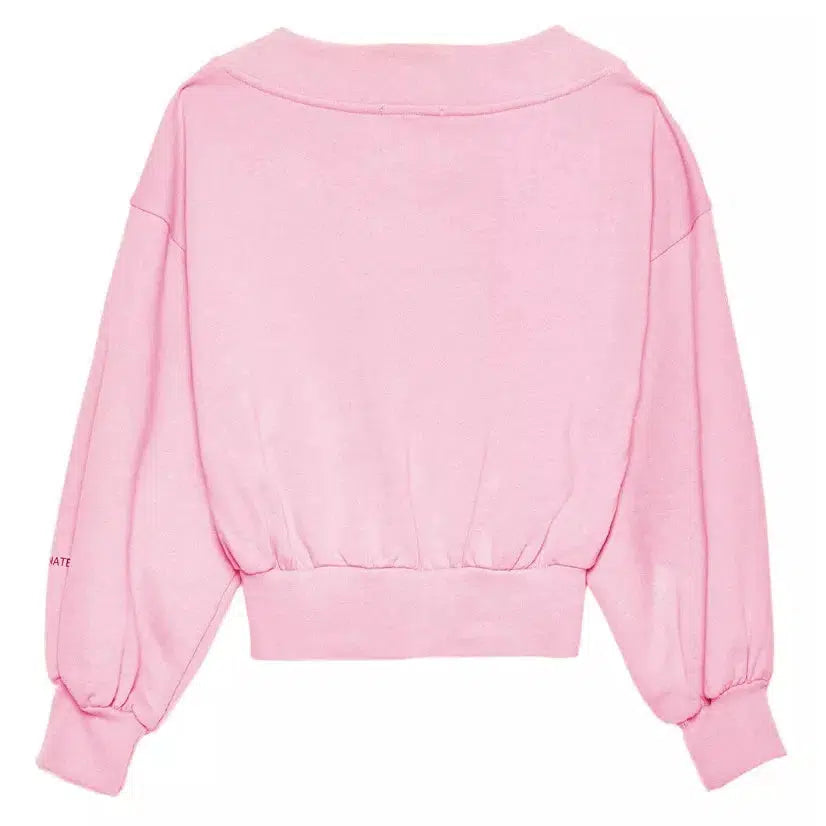 Hinnominate Pink Cotton Sweater