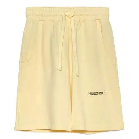 Hinnominate Chic Cotton Bermuda Shorts with Drawstring Waist