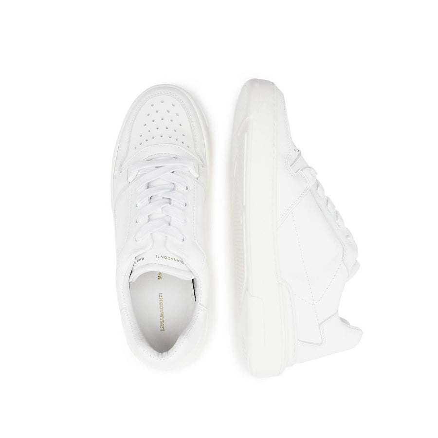 Liviana Conti White Leather Sneaker