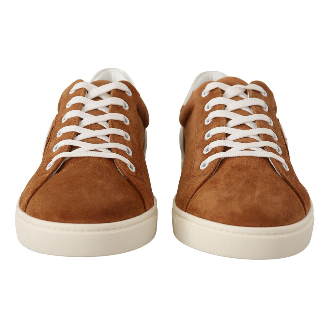 Dolce & Gabbana Elegant Two-Tone Leather Sneakers