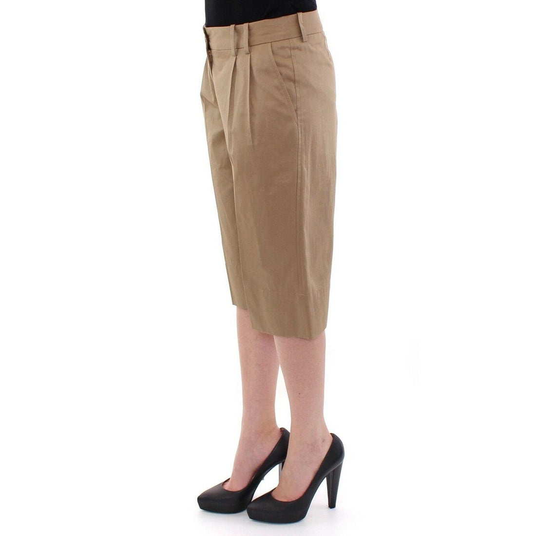 Dolce & Gabbana Elegant Beige Cotton Shorts for Women