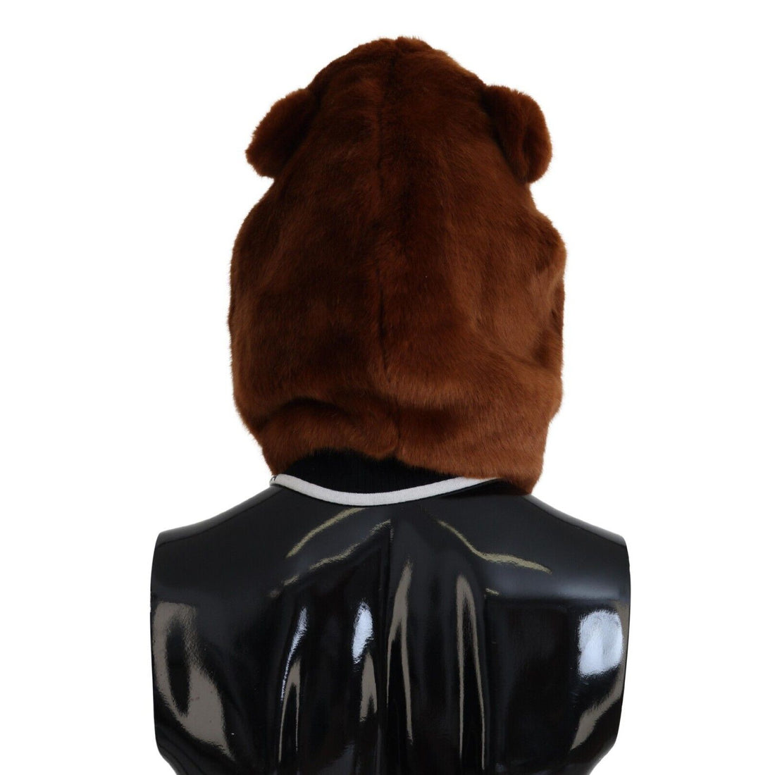 Dolce & Gabbana Elegant Whole Head Hat in Refined Brown Hue